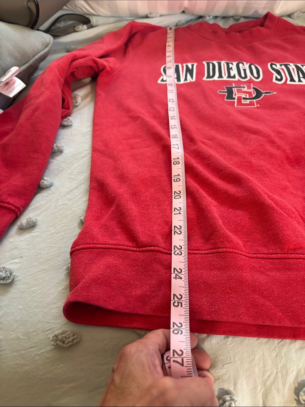 Rivalry Threads Red Pullover Sweatshirt - Picture 5 of 5